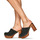 Chaussures Femme Sabots Fericelli MINELOVA Noir