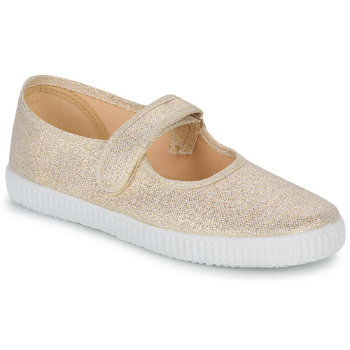 Chaussures Fille Ballerines / babies Citrouille et Compagnie IVALYA Or