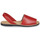 Chaussures Femme Sandales et Nu-pieds So Size LOJA Rouge