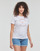 Vêtements Femme T-shirts manches courtes Converse FLORAL CHUCK TAYLOR ALL STAR PATCH Blanc