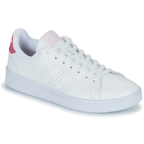 Chaussures Femme Baskets basses Adidas Sportswear ADVANTAGE Blanc / Rose