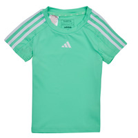 Vêtements Fille T-shirts manches courtes adidas Performance TR-ES 3S T Vert