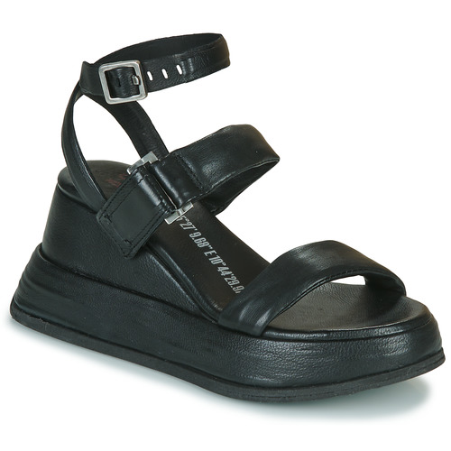 Chaussures Femme Sandales et Nu-pieds Airstep / A.S.98 REAL BUCKLE Noir