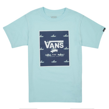 Vêtements Garçon T-shirts manches courtes Vans PRINT BOX Bleu