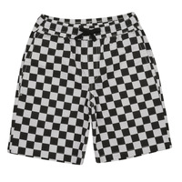 Vêtements Garçon Shorts / Bermudas Vans RANGE ELASTIC WAIST SHORT II Blanc / Noir