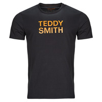 Vêtements Homme T-shirts manches courtes Teddy Smith TICLASS BASIC MC Noir