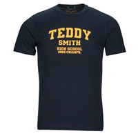 Vêtements Homme T-shirts manches courtes Teddy Smith T-SETH MC Marine