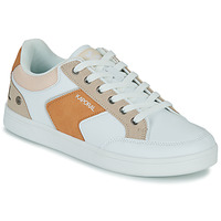 Chaussures Homme Baskets basses Kaporal DRAGLOW Blanc / Orange