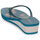 Chaussures Femme Tongs Isotoner 94181 Bleu