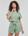 Vêtements Femme T-shirts manches courtes Adidas Sportswear LNG LFT TEE Vert