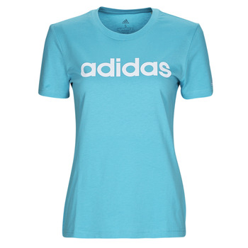 Vêtements Femme T-shirts manches courtes Adidas Sportswear LIN T Bleu