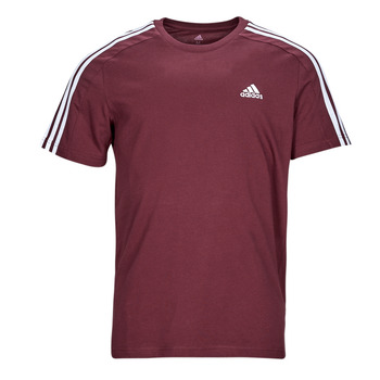 Vêtements Homme T-shirts manches courtes Adidas Sportswear 3S SJ T Rouge