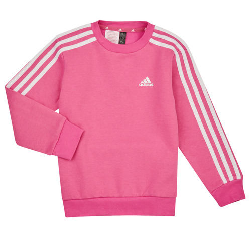 Vêtements Fille Sweats Adidas Sportswear LK 3S FL SWT Rose