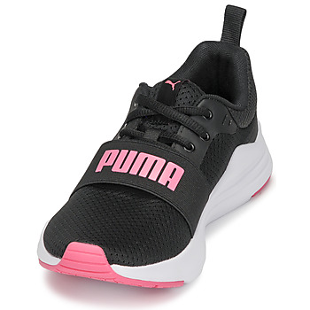 Puma JR PUMA WIRED RUN Noir / Blanc / Rose 