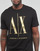 Vêtements Homme T-shirts manches courtes Armani Exchange 8NZTPQ Noir / Doré