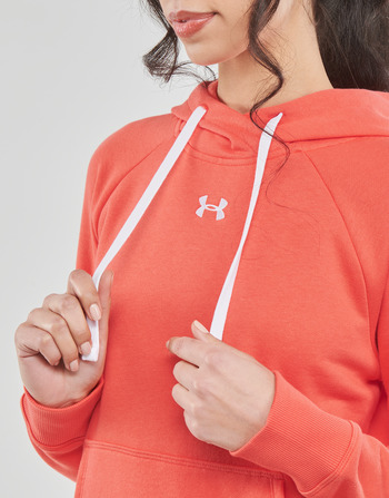 Under Armour RIVAL FLEECE HB HOODIE Rouge / Blanc