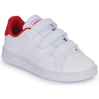Chaussures Enfant Baskets basses Adidas Sportswear ADVANTAGE CF C Blanc / Rouge