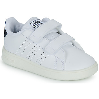 Chaussures Enfant Baskets basses Adidas Sportswear ADVANTAGE CF I Blanc / Marine