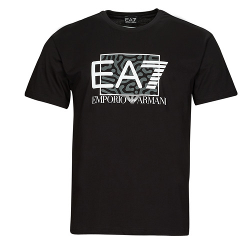 Vêtements Homme T-shirts manches courtes Emporio Armani EA7 3RPT01-PJ02Z Noir 