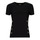 Vêtements Femme T-shirts manches courtes Emporio Armani EA7 3RTT08-TJDZZ Noir / Doré