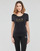 Vêtements Femme T-shirts manches courtes Emporio Armani EA7 8NTT67-TJDQZ Noir / Doré
