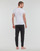 Vêtements Homme T-shirts manches courtes Emporio Armani V NECK T-SHIRT SLIM FIT PACK X2 Blanc / Marine