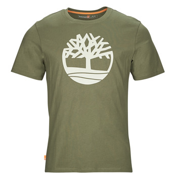 Vêtements Homme T-shirts manches courtes Timberland SS KENNEBEC RIVER TREE LOGO TEE Kaki