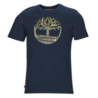Vêtements Homme T-shirts manches courtes Timberland SS TREE LOGO SEASONAL CAMO TEE Marine