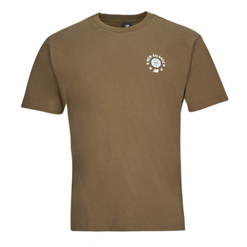 Vêtements Homme T-shirts manches courtes New Balance MT33582-DHE Marron