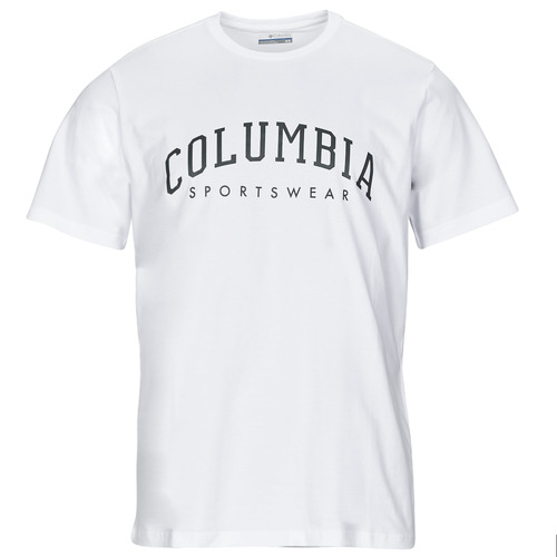 Vêtements Homme T-shirts manches courtes Columbia ROCKAWAY RIVER GRAPHIC SS TEE Blanc