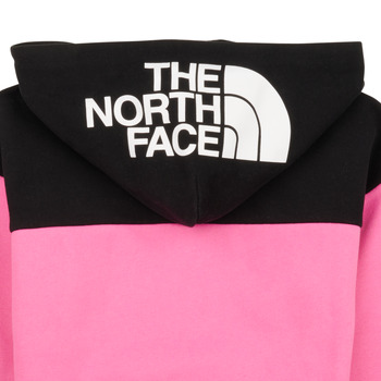 The North Face GIRLS DREW PEAK CROP P/O HOODIE Rose / Noir