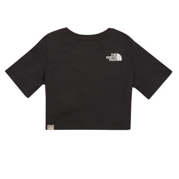 The North Face GIRLS S/S CROP EASY TEE Noir