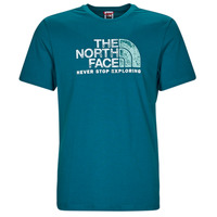 Vêtements Homme T-shirts manches courtes The North Face S/S Rust 2 Tee BLUE CORAL / REEF WATERS