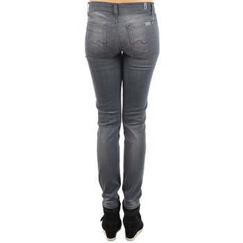 7 for all Mankind THE SKINNY DARK STARS PAVE Gris
