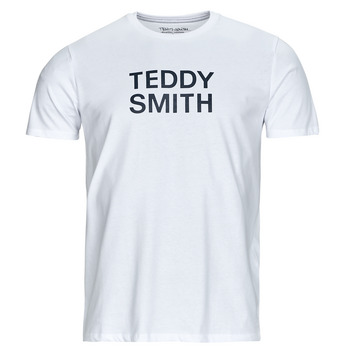 Vêtements Homme T-shirts manches courtes Teddy Smith TICLASS Blanc