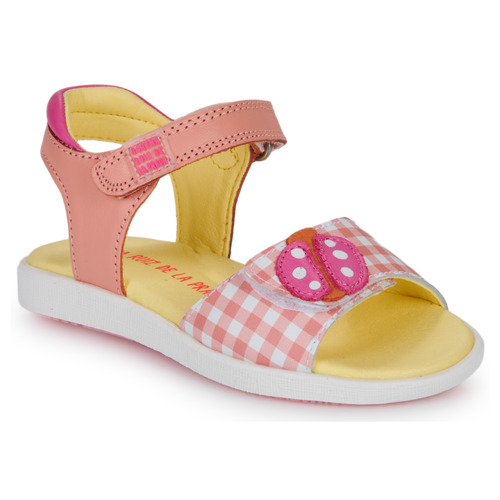 Chaussures Fille Sandales et Nu-pieds Agatha Ruiz de la Prada AITANA Blanc / Rose