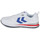 Chaussures Homme Baskets basses hummel MONACO 86 PERFORATED Blanc / Bleu / Rouge