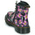 Chaussures Fille Boots Dr. Martens 1460 J Noir / Rose