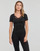 Sous-vêtements Femme Maillots de corps Damart CLASSIC SHORT SLEEVE T-SHIRT GRADE 3 Noir