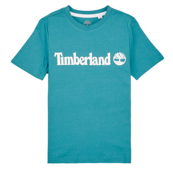 Vêtements Garçon T-shirts manches courtes Timberland T25U24-875-C Bleu