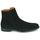Chaussures Homme Boots Pellet ELTON Velours noir