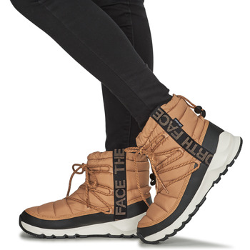 The North Face W THERMOBALL LACE UP WP Marron / Noir