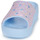 Chaussures Femme Claquettes Crocs ClassicPlatformGlitterSlideW Bleu / Glitter