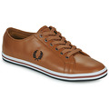 baskets basses fred perry  kingston leather 