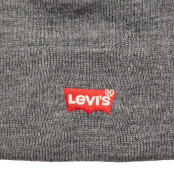 Levi's RED BATWING EMBROIDERED SLOUCHY BEANIE Gris