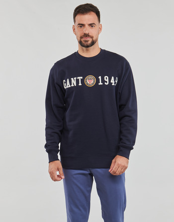 Vêtements Homme Sweats Gant CREST C-NECK Marine