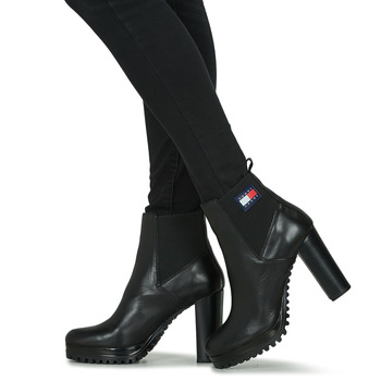 Tommy Jeans Essentials High Heel Boot Noir