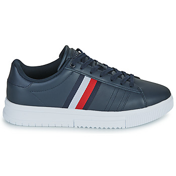 Tommy Hilfiger SUPERCUP LEATHER Marine / Rouge / Blanc