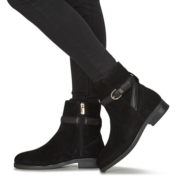 Tommy Hilfiger ELEVATED ESSENTIAL BOOT SUEDE Noir