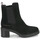 Chaussures Femme Boots Tommy Hilfiger ESSENTIAL MIDHEEL SUEDE BOOTIE Noir
